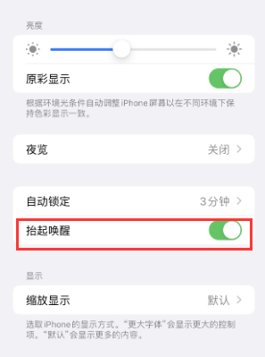 句容苹果授权维修站分享iPhone轻点无法唤醒怎么办