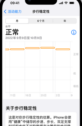 句容iPhone手机维修如何在iPhone开启'步行稳定性通知'