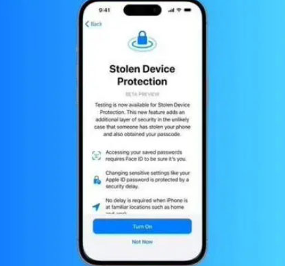 句容苹果授权维修店分享被盗设备保护功能开启方法 