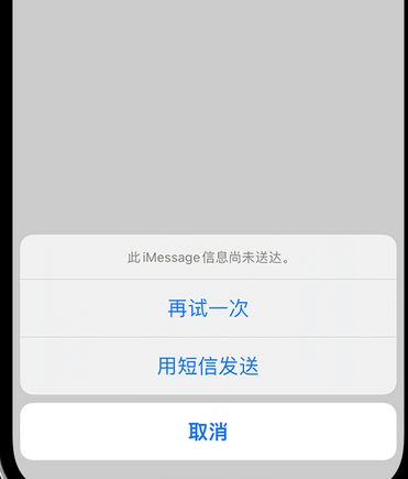 句容apple维修iPhone上无法正常发送iMessage信息